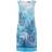 Roman Palm Print Shift Dress - Turquoise