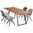 Life Interiors Sofia Toga LUX Dining Set 5pcs