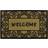 JVL 45x75cm Woven Coir Tuffscrape Welcome