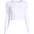 Casall Crop Long Sleeve T-shirt - White