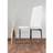Furniturebox Box 4 Stylish Chrome Diamond Kitchen Chair