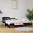 vidaXL Daybed massivt Sofa 3 personers