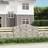 vidaXL Buede Gabionkurve 7 Stk 200 x 50 x 120 cm