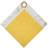 Diesella Svejsetæppe 550°C light-duty af acryl belagt glasfiber 1 x 2 M Gul