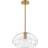 Elstead Lighting Lotus Mässing Pendellampa