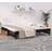 vidaXL Daybed massivt Sofa 3 personers