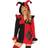 Leg Avenue Women's Cozy Harlequin Jester Halloween Costume