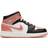 Nike Air Jordan 1 Mid GS - White/Black/Light Madder Root