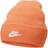 Nike Sportswear Utility Beanie - Orange Trance/White