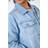 Roman Petite Bleached Denim Jacket - Light Blue