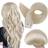 Full Shine Tape in Hair Extensions 18 Inch #60 Platinum Blonde
