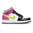 Nike Air Jordan 1 Mid SE GS - White/Cyber/Active Fuchsia/Black