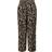 Only Ankle Length Linen Blend Trousers - Sort/Phantom