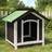 vidaXL Dog Kennel Pet House Animal Crate Dog Enclosure