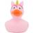 Lilalu Lilalu Pink Unicorn Rubber Duck Bathtime Toy