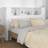 vidaXL Cabinet White Headboard