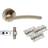 Carlisle Brass Tavira Lever on Rose Latch Pack