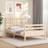 vidaXL Bed Frame Without Mattress 100x200 cm Solid Wood Pine