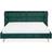 Beliani Velvet Bed SENLIS Sängram