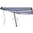 vidaXL Manual Retractable Awning with