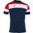 Joma Men's Crew IV Short Sleeve T-Shirts - Navy Blue/Red