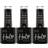 Halo by Pure Nails Pure Nails Gel Polish Top Coat 8ml 3-pack