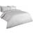 Highams 220 Thread Count Hotel Duvet Cover Silver, Grey