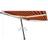 vidaXL markise automatisk orange/brun