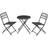 OutSunny 3 PCS Bistro Set