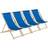 Harbour Housewares Wooden Folding Garden Sun Lounger Deck