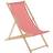 Harbour Housewares Wooden Folding Garden Sun Lounger Deck