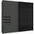 WIMEX Saigon Anthracite /Black Garderob 225x210cm