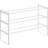 Yamazaki Home Skoreol Med Udtræk Hvid 41-70 cm x 25 cm x 46 cm Skostativ