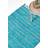 Homescapes Glitter Rug Blue, Gold, Turquoise