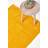 Homescapes Mustard Plain Chenille Yellow
