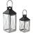 Dkd Home Decor Moderne Krom Gadelampe 18 x 18 x 43 cm Lanterne