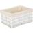 RED HAMPER Large White Scandi With Basket