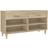 vidaXL Skoskåp Sonoma-Ek 102 x 35 x 55 cm Skoställ