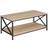 tectake Pittsburgh Oak Sonoma Sofabord 55x100cm