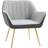 Homcom Accent Velvet Armchair