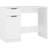 vidaXL 811493 White Skrivbord 50x100cm