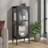 vidaXL Black Sideboard