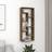 vidaXL Engineered Wood Wall Shelf
