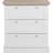 Loft24 Dareia White/Brown Byrå 75x80cm