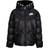 Nike Little Girl's Chevron Puffer Jacket - Black (36H880-023)