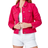 Roman Classic Cotton Denim Jacket - Fuchsia