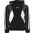 adidas Colorblock 3-Stripes Hoodie Black