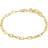 Pilgrim Veronica Anklet - Gold