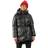 Svea Dunjakke W. Mid Length Shiny Jacket Sort