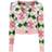 Ganni Graphic Cotton Vneck Kvinde hos Magasin Multicolour